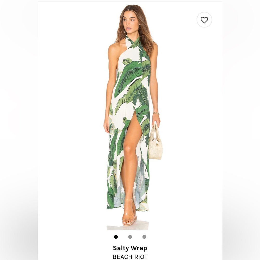 Tropical Wrap Cover Up